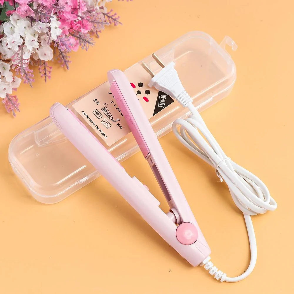 Mini Hair Straightener, Travel Size Straightening